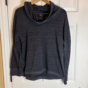 Athleta Charcoal Gray Hoodie Sweatshirt